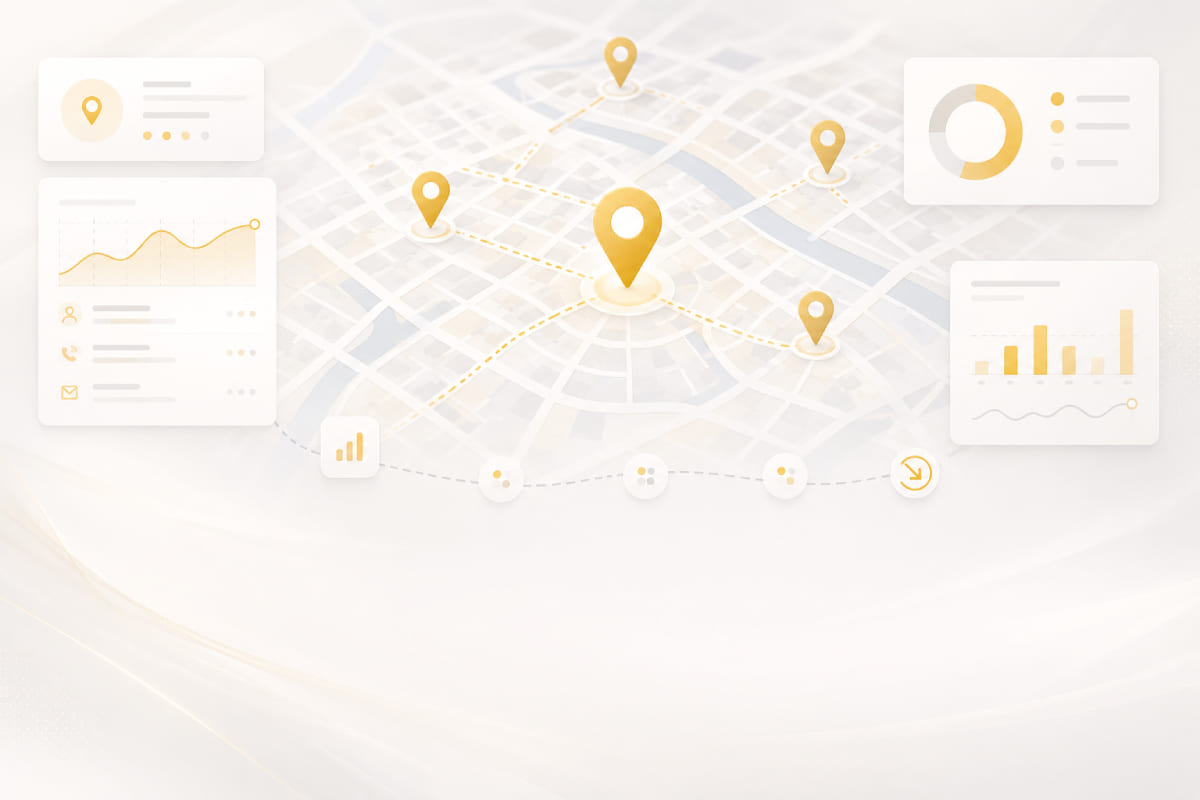 Компания присутствует в Яндекс Картах и 2GIS, но это не дает ощутимого результата